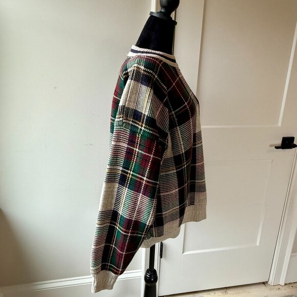 GANT | Grandpa Sweater | Plaid | L - Picture 3 of 7